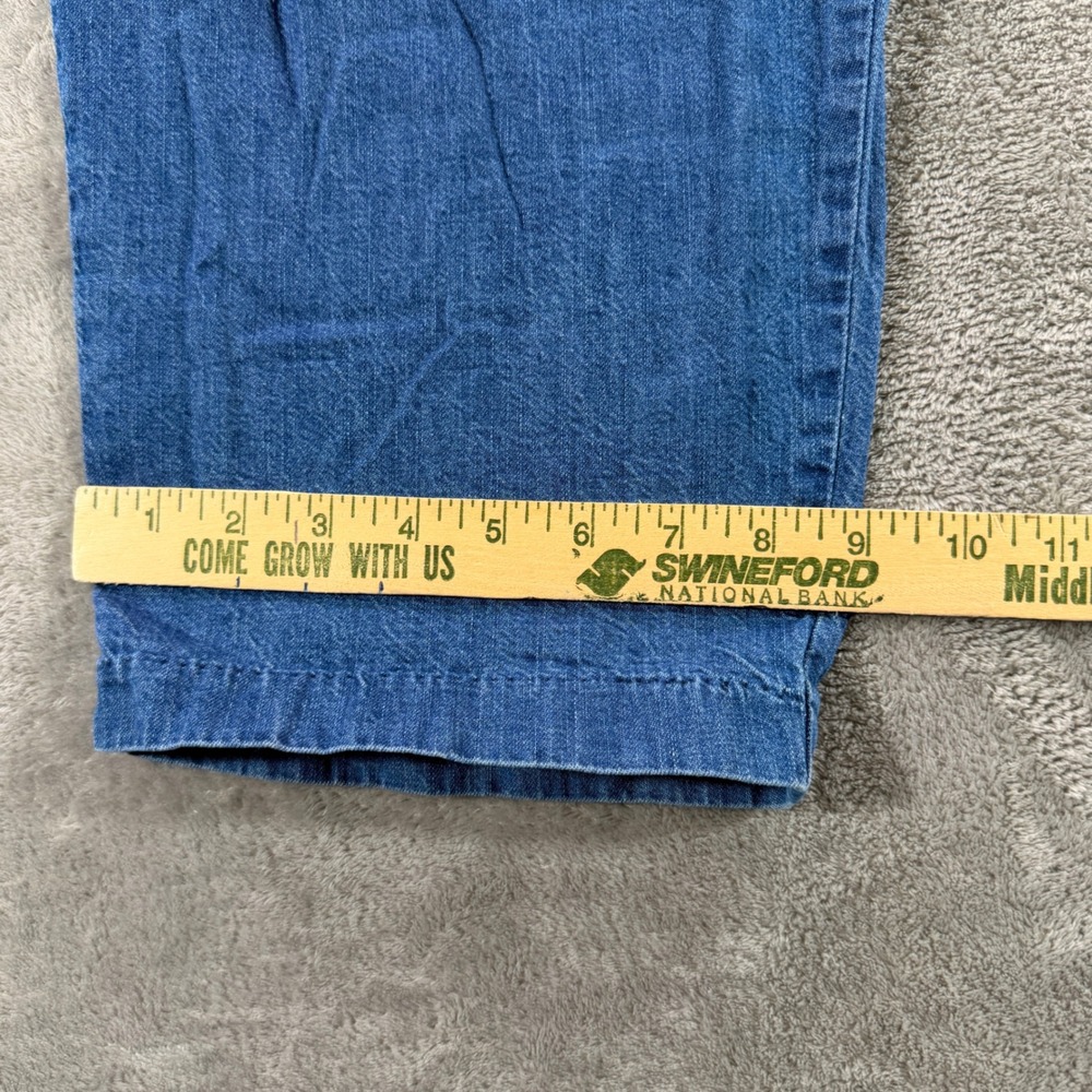 Old Navy Billie Pants Womens XL Blue Dark Wash High Rise Comfort Waist Denim - Picture 3 of 11